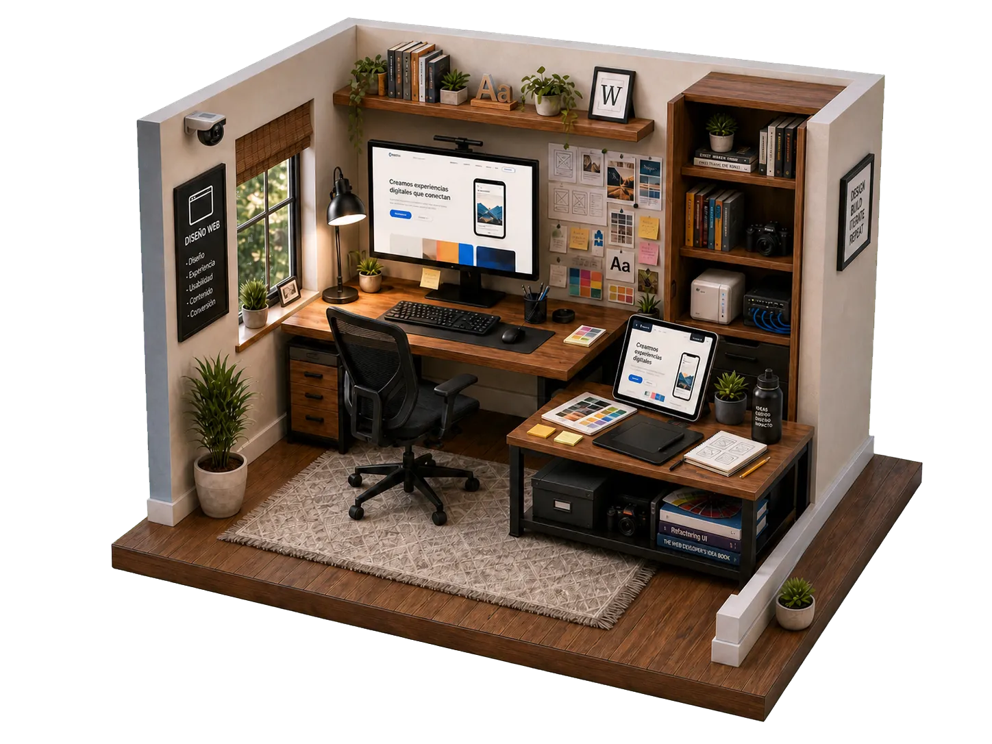 Diorama de diseño web