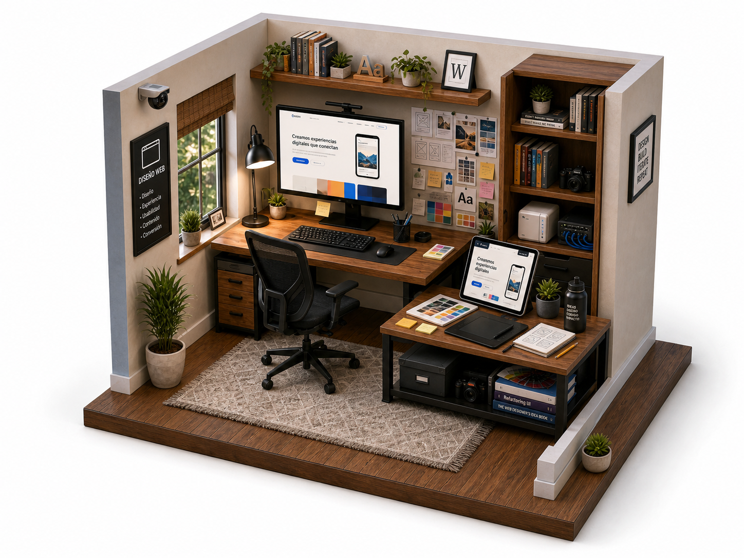 Diorama de diseño web